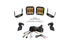 20-Present Polaris RZR A-Pillar LED Pod Kit, SS5 Pro Yellow Combo Diode Dynamics